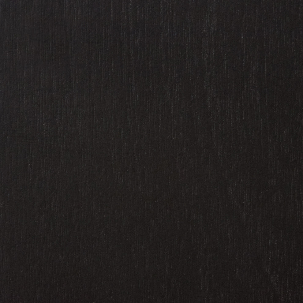 Brennan 2-Piece Entryway Bench and Shelf Set With Baskets, Black