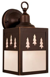 Yosemite 5" Outdoor Wall Sconce, Burnished Bronze
