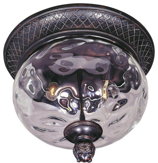 Maxim Lighting Carriage House DC 2 Light Outdoor Ceiling, BZ/Water - 3429WGOB