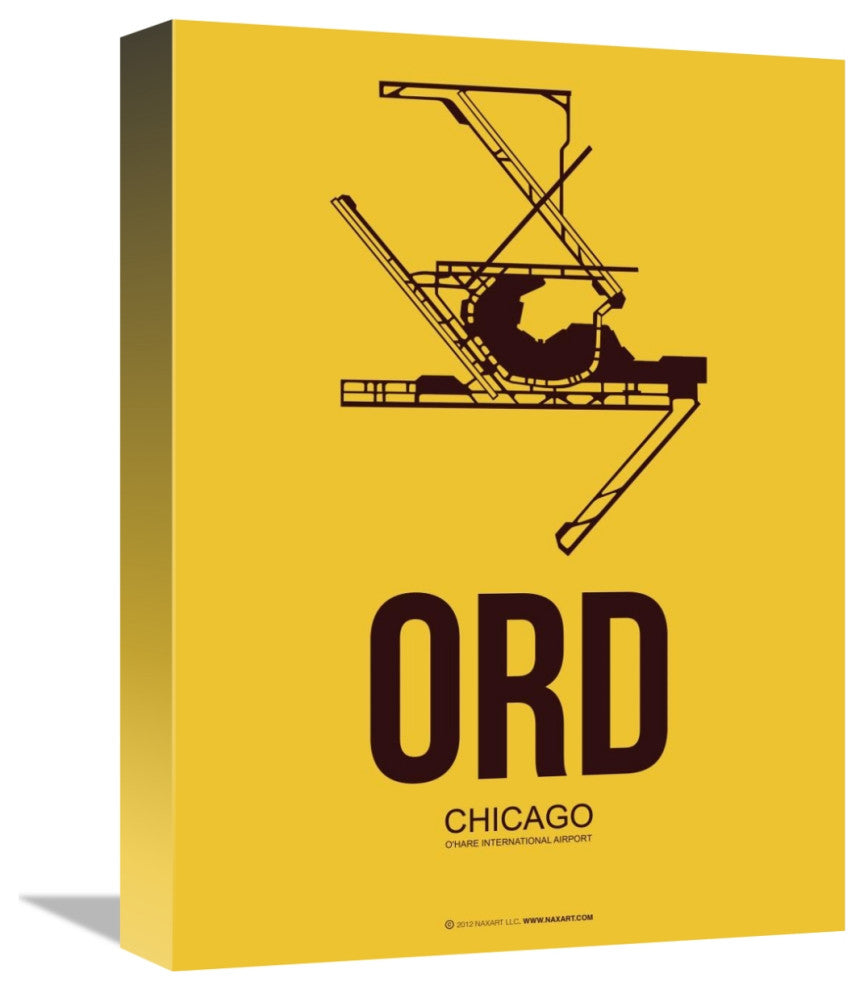 "ORD Chicago Poster 1" Fine Art Print