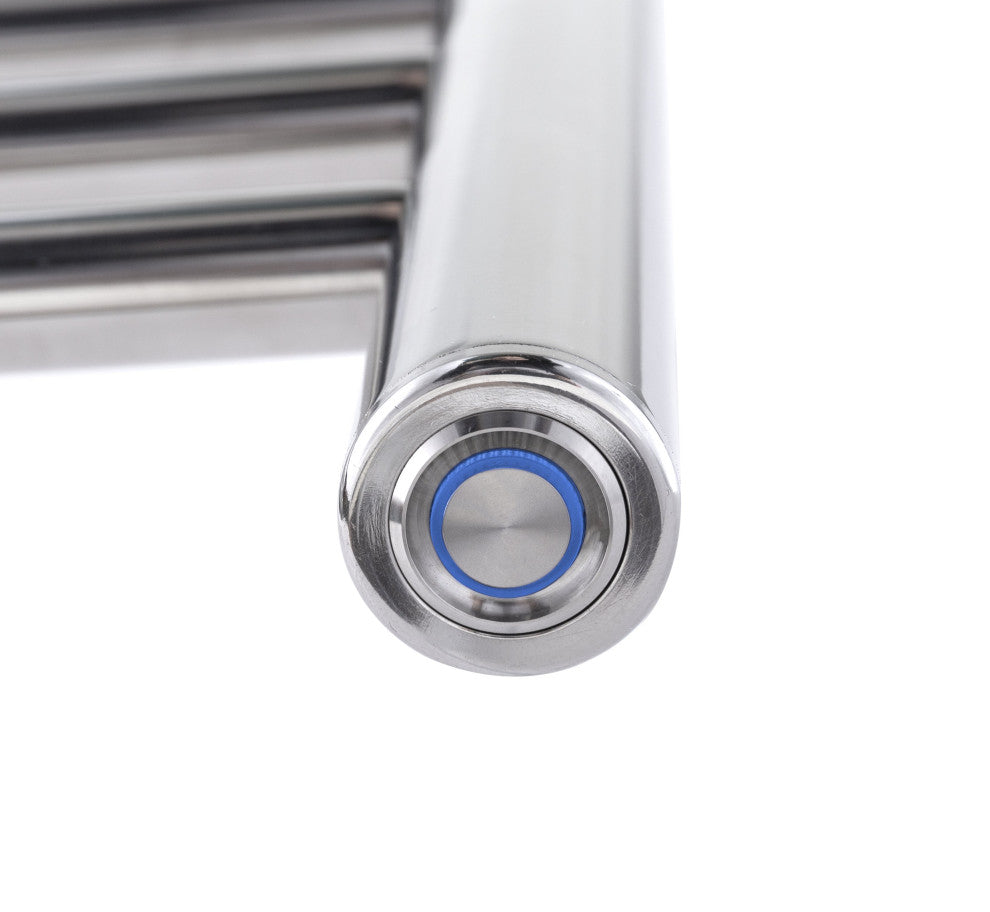 8 Bars Summit Towel Warmer, Dual Connection, Polished