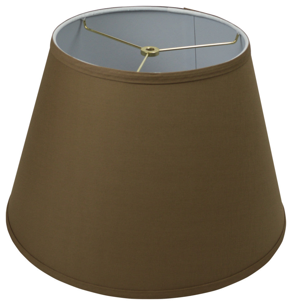 Fenchel Shades 10"x16"x11" Empire Shade, Linen Bison