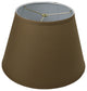 Fenchel Shades 10"x16"x11" Empire Shade, Linen Bison