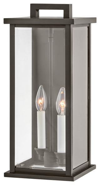 Hinkley Lighting 20014 Weymouth 2 Light 18.25" Tall Outdoor Wall - Oil Rubbed
