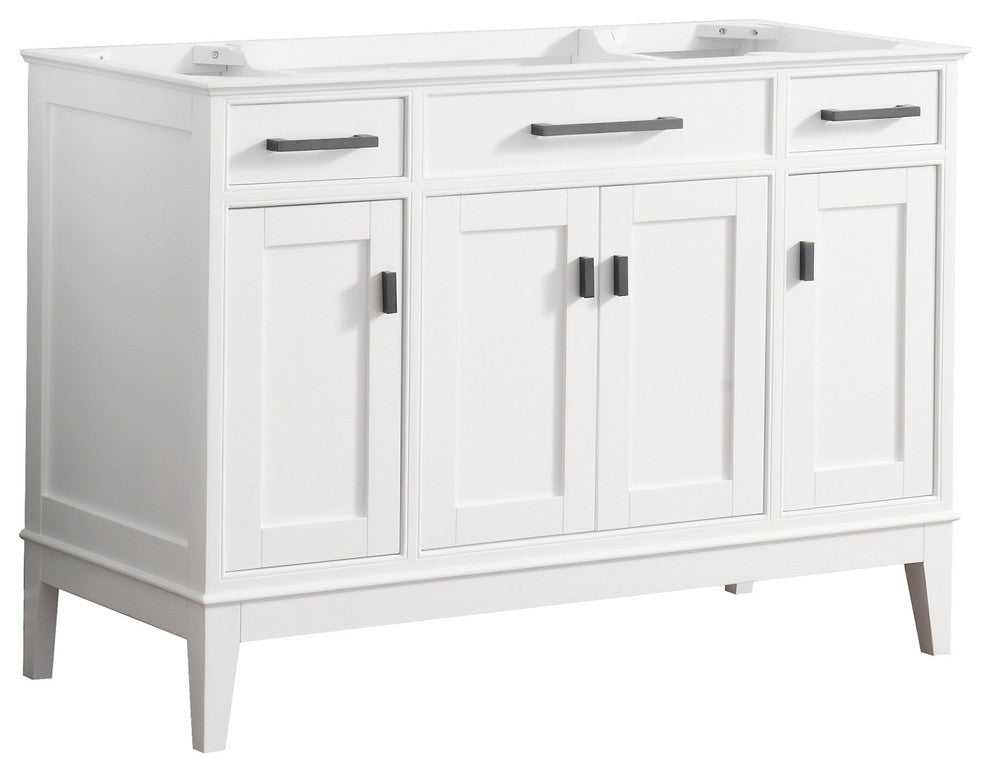 Avanity Madison 48" Vanity Only, White Finish