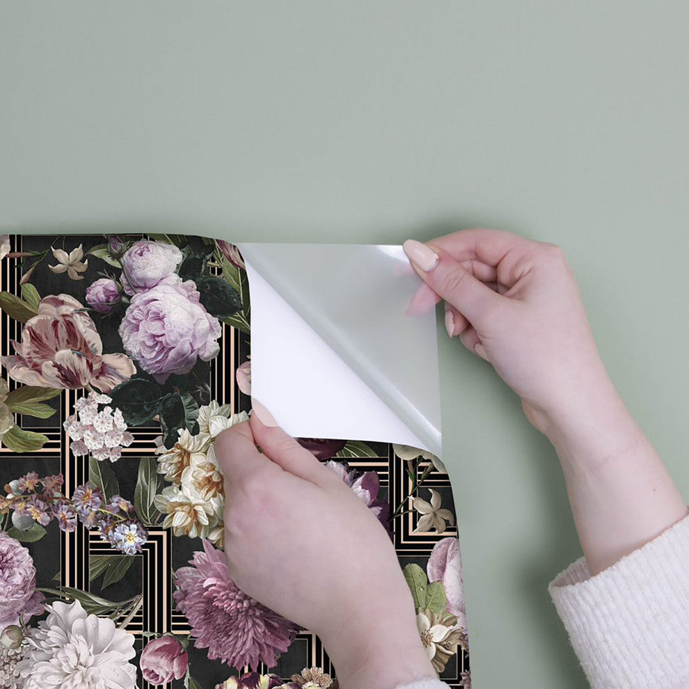 Transform Bouquet Multi Peel and Stick Wallpaper