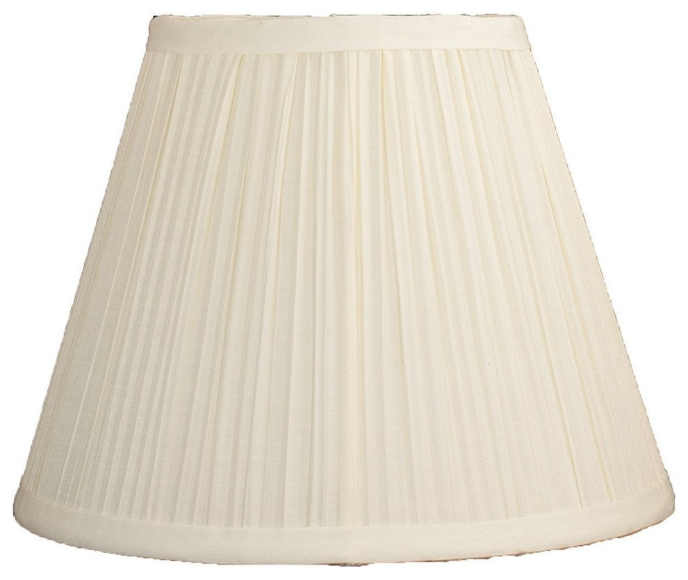 Softback Mushroom Pleated Lamp Shade, 5x9x7", Eggshell, Single