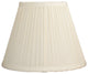 Softback Mushroom Pleated Lamp Shade, 5x9x7", Eggshell, Single
