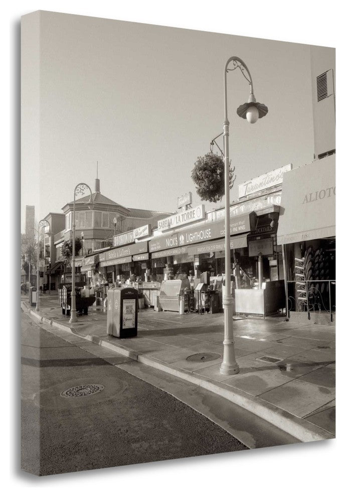 "Fishermans Wharf - 2" By Alan Blaustein, Giclee Print on Gallery Wrap Canvas