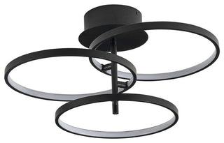 Safavieh Saretta Flush Mount Matte Black