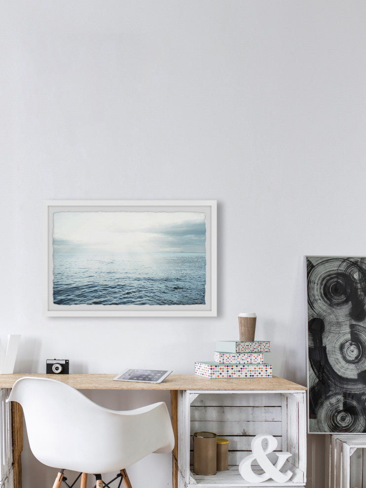 "Let Your Soul Fly" Framed Painting Print, 18x12