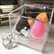 Diamond Collection 4-Slot Acrylic Makeup Blender Case