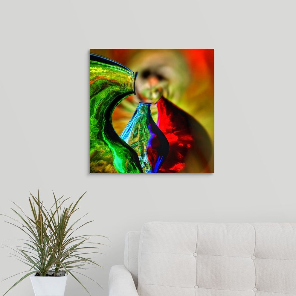 "RGB" Wrapped Canvas Art Print, 20"x20"x1.5"