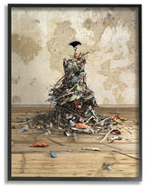 A Crows Collection Animal Bird Design, 16"x20"