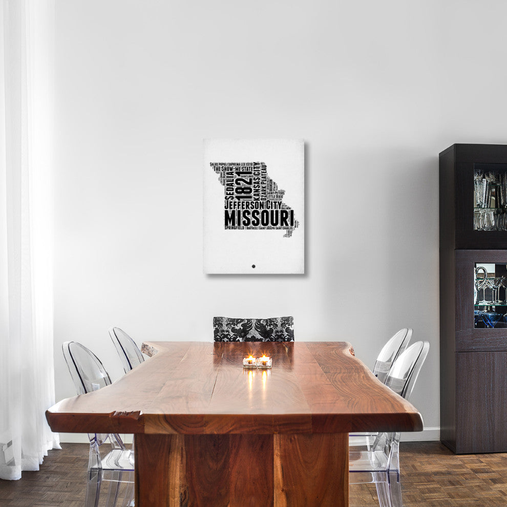 "Missouri Word Cloud 2" Fine Art Print