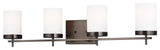 Zire 4-Light Bath, Brushed Oil Rubbed Bronze