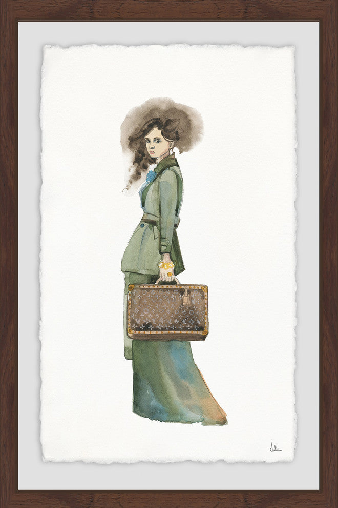"Come Along" Framed Painting Print, 16"x24"