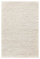 Dash & Albert Niels Ivory Handwoven Wool/Viscose Rug, Ivory, 5' x 8'