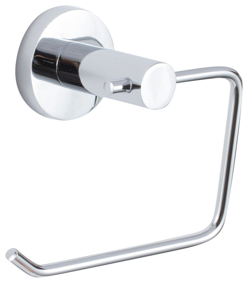 Lugano Bath Series, Single Post Paper Holder, Polished Chrome