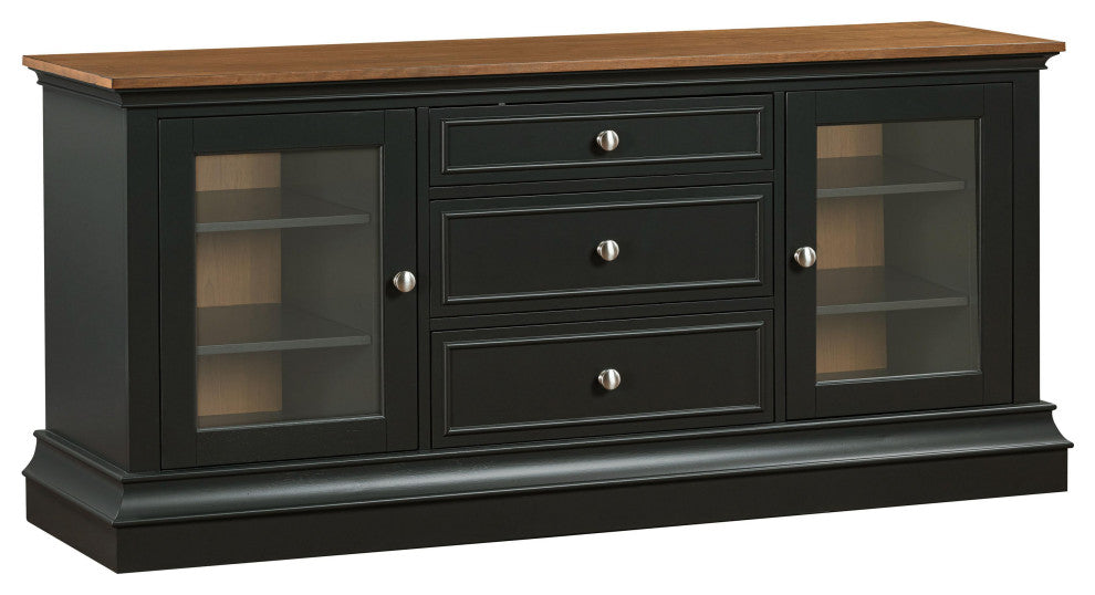 Hudson Charcoal Entertainment Console