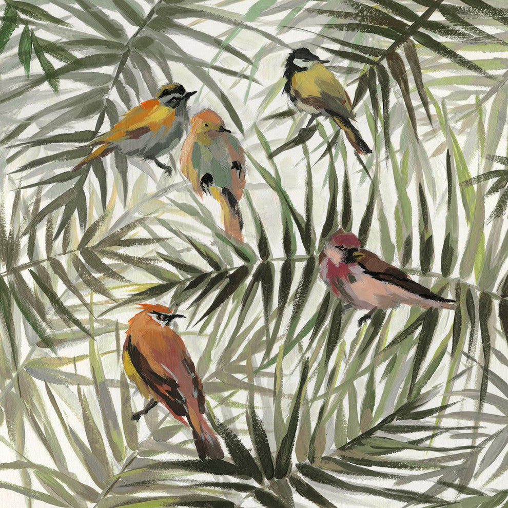 "Beautiful Life Out There" Painting Print on Wrapped Canvas, 48"x48"
