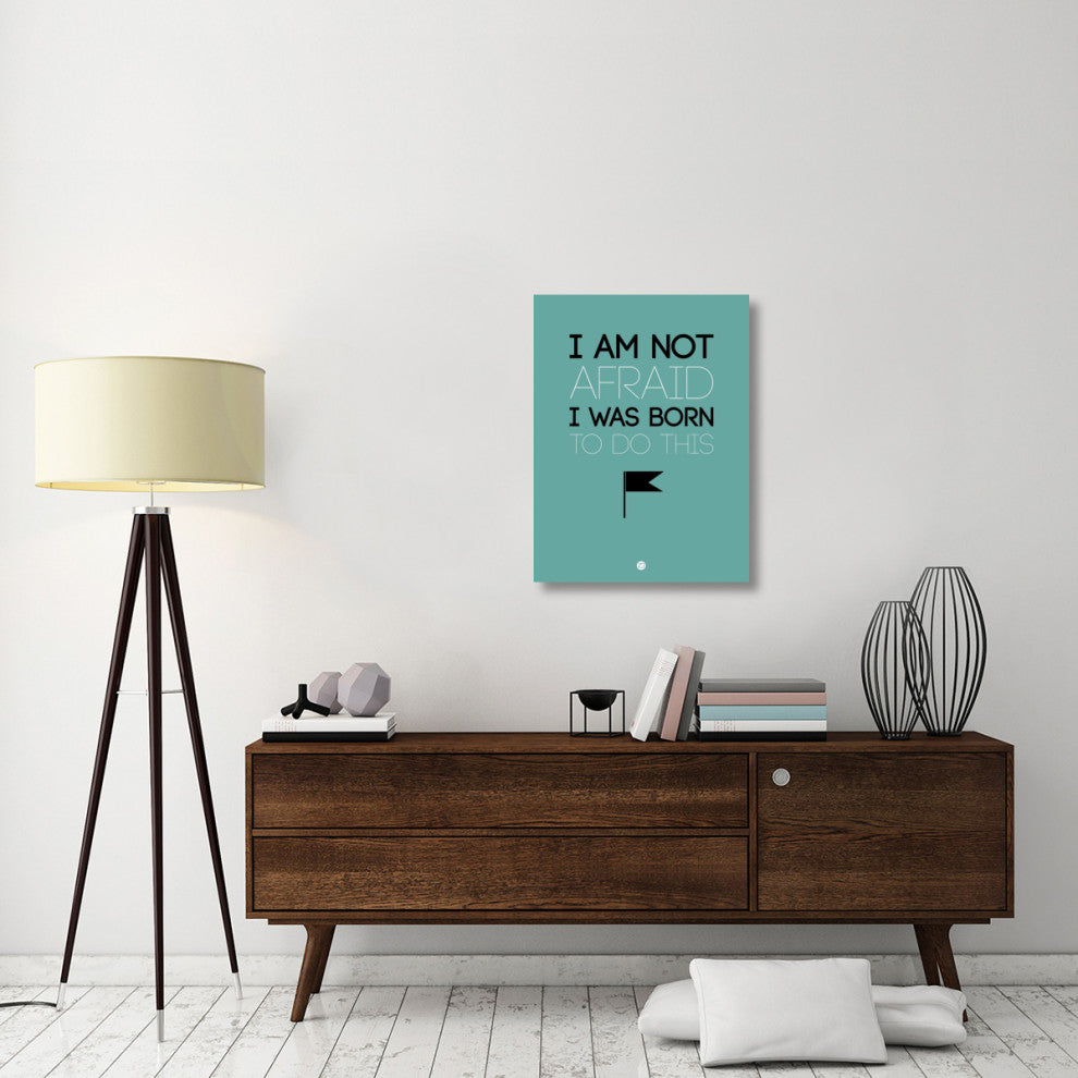 "I am Not Afraid Poster 2" Fine Art Print