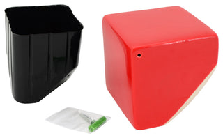 Large Cube Wall Planter, Red