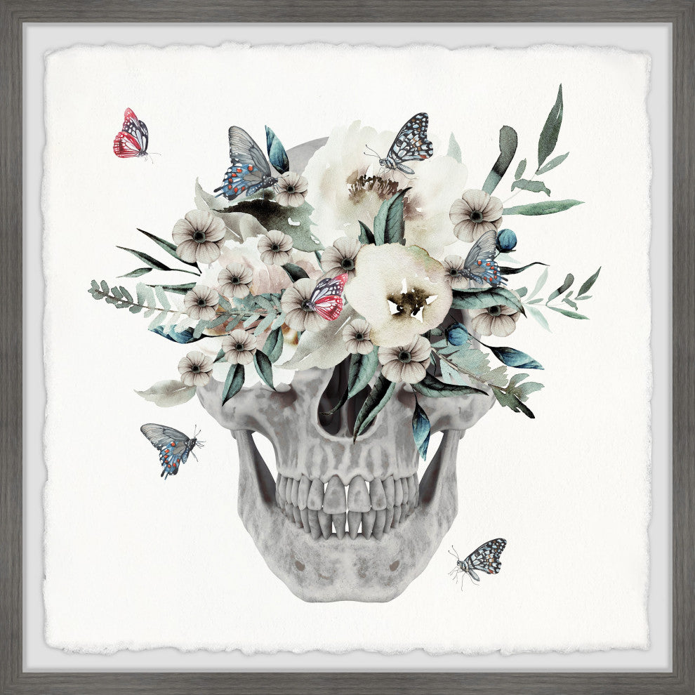 "Be Fierce" Framed Painting Print, 32x32