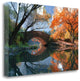 "Gapstow Bridge Fall" By Michael Chen, Giclee Print on Gallery Wrap Canvas
