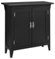 Leick Favorite Finds Mission Solid Wood Hall Stand in Black Slate