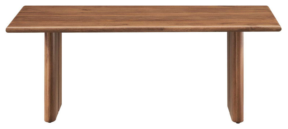 Amistad Wood Coffee Table - Walnut