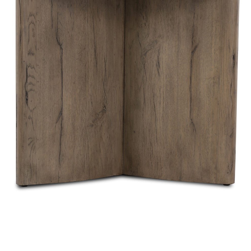 Toli End Table-Italian White Marble