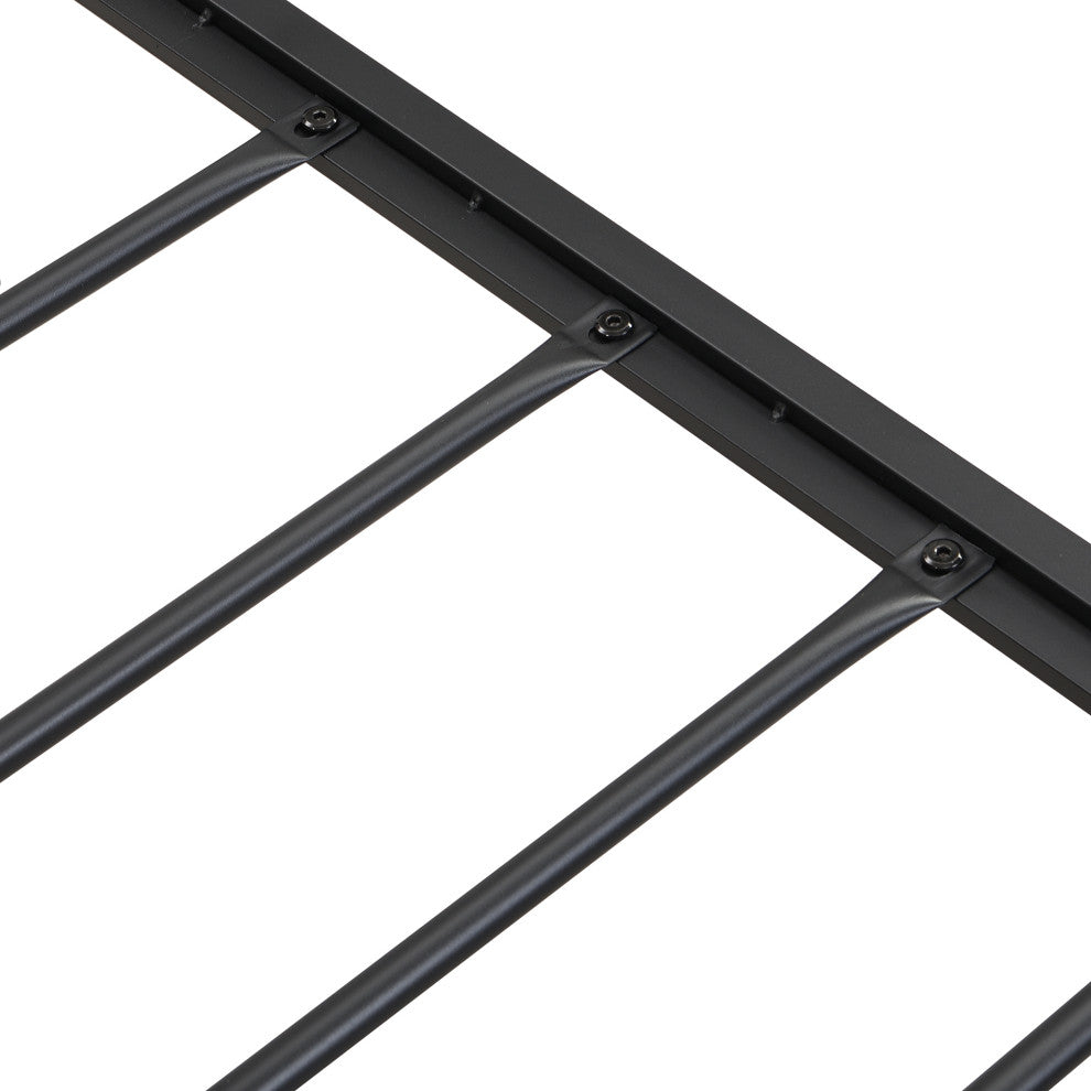 Gewnee Queen Size Metal Platform Bed Frame