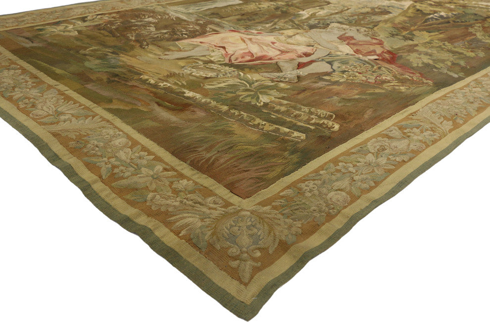 Antique French Tapestry, 06'02 x 09'11
