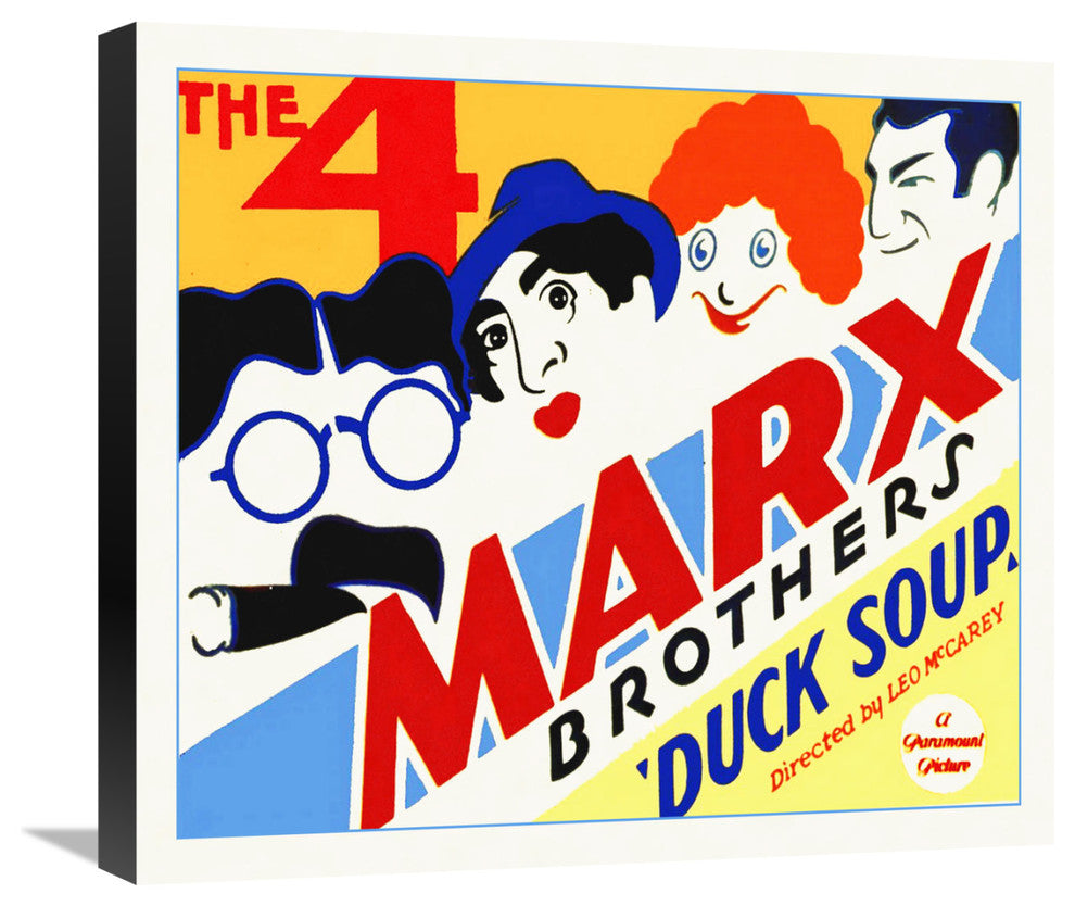 "Marx Brothers - Duck Soup 06" Canvas Giclee by Hollywood Photo Archive, 22"x20"