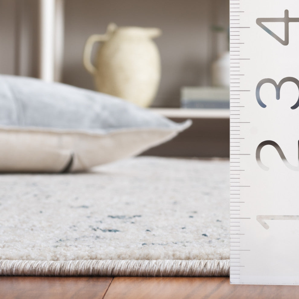 Safavieh Antique Patina ANP656 Rug, Ivory/Blue, 9'x11'6"