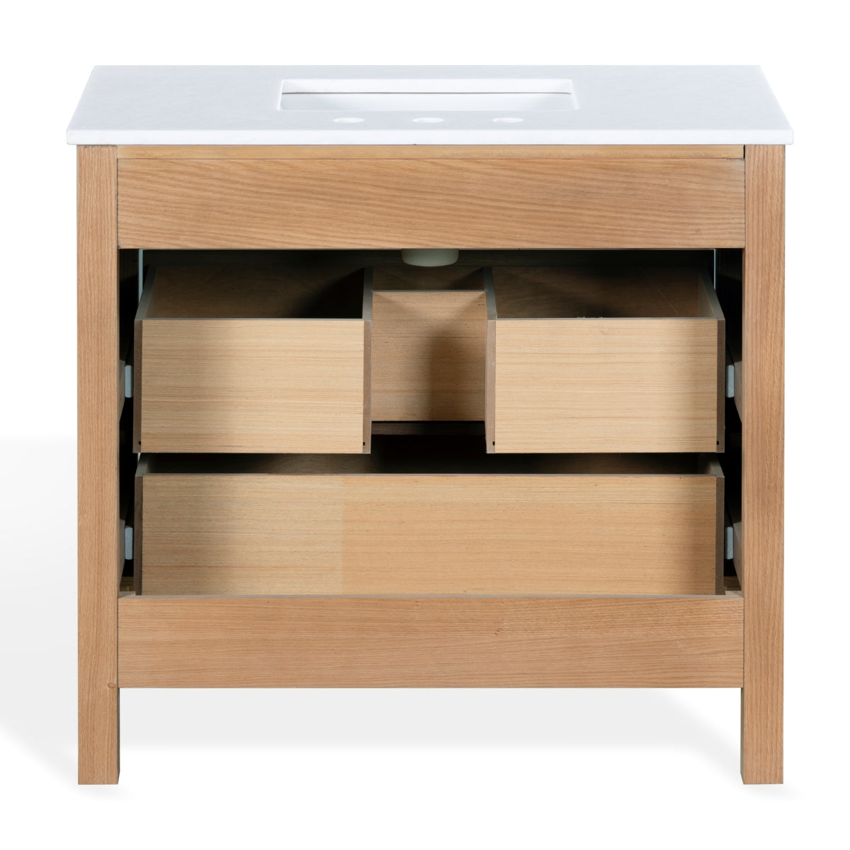 Safavieh Couture Tompkinson Vanity, Natural/White, 36In