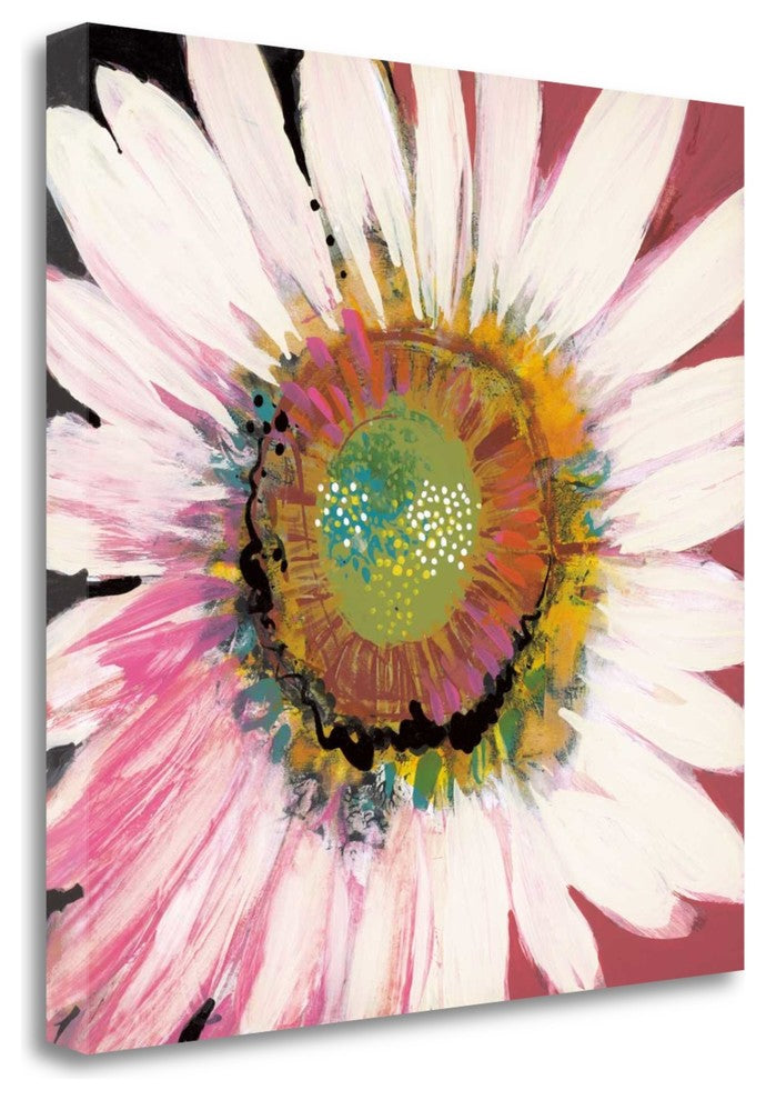 "Sunshine Flower I" By Leslie Bernsen, Giclee Print on Gallery Wrap Canvas
