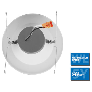 5/6" Recessed LED Downlight, Oil-Rubbed Bronze, 900 Lumen, 3000k, 1 Pack