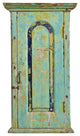 Consigned Wood Shutter Door Mirror