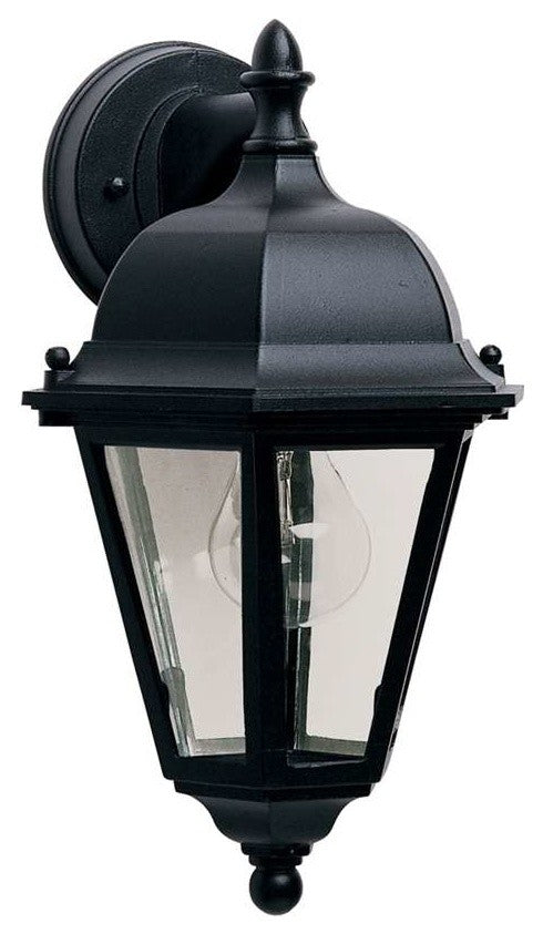 Maxim Westlake Cast 1-Light Outdoor Wall Lantern Black - 1000BK