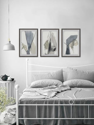 Kinetic Grid IX Triptych, Set of 3, 24x36 Panels