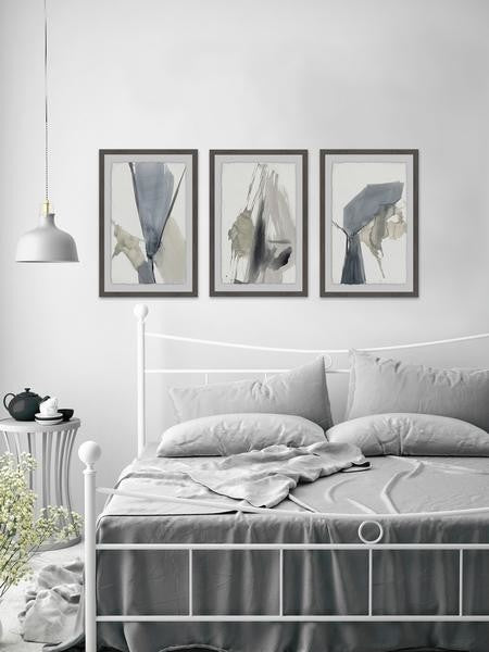 Kinetic Grid IX Triptych, Set of 3, 24x36 Panels