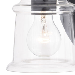 Toledo 1 Light Vanity Matte Black