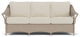 Lloyd Flanders Nantucket Sofa, French Beige, Beach Natural