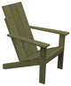 Cedar Modern Adirondack Chair, Linden Leaf Stain