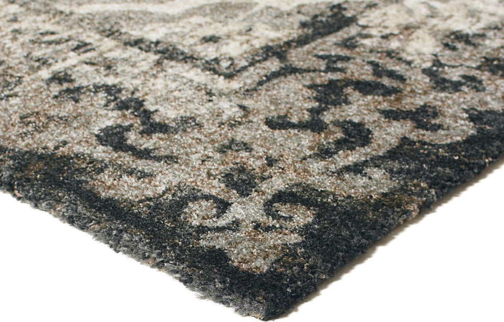 Bennett Area Rug, Gray, 5''3" x 7''4"