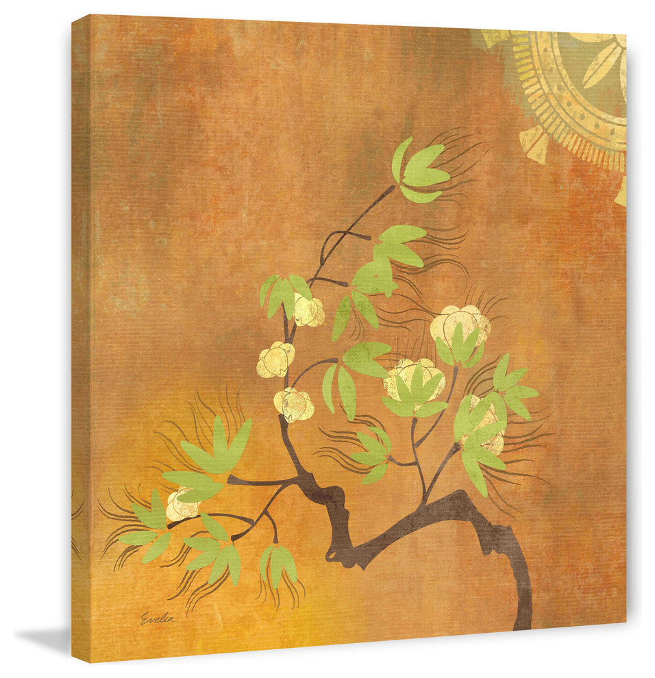 "Zen Chakra II" Painting Print on Canvas by Evelia