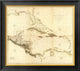 "Composite: West Indies, 1810" Framed Canvas Giclee by Aaron Arrowsmith, 26x23"
