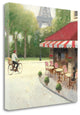 "Cafe Du Matin III" By James Wiens, Giclee Print on Gallery Wrap Canvas